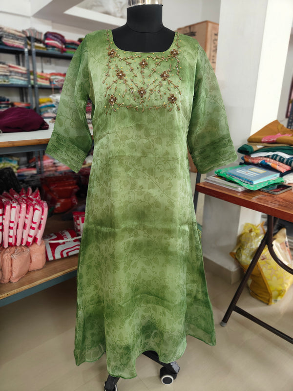 Party Wear Aline kurtis 0473