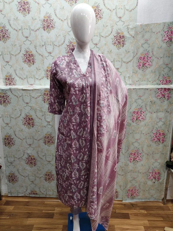 CAPSULE COTTON SALWAR SET