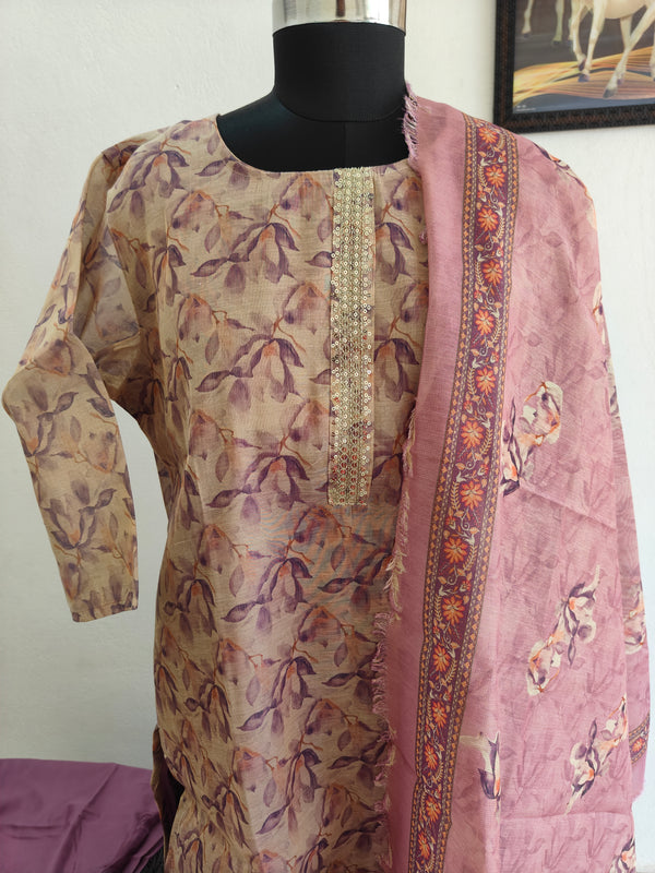 TISSUE SALWAR SET