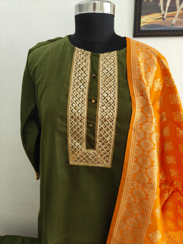 COTTON SALWAR SET