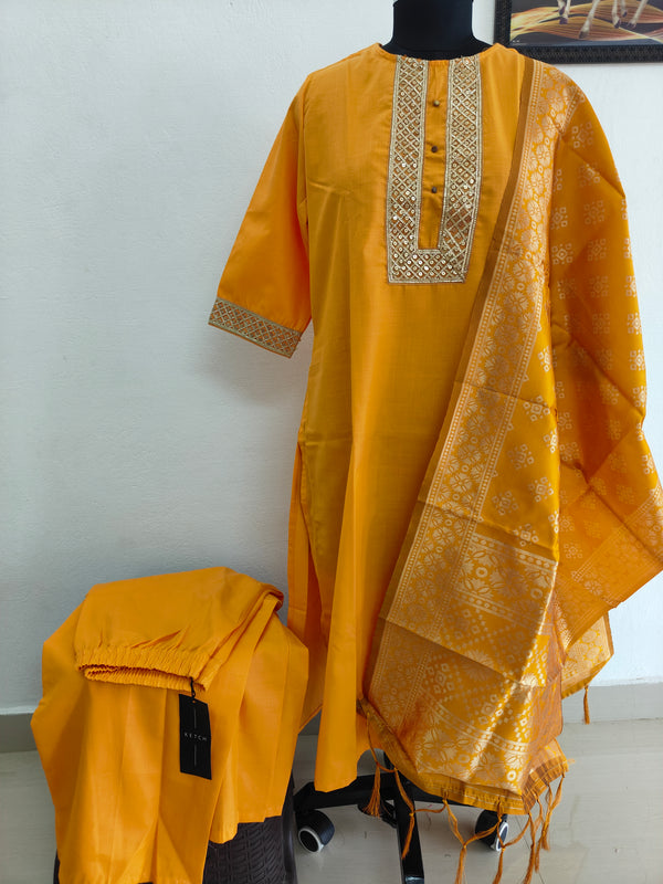 COTTON SALWAR SET