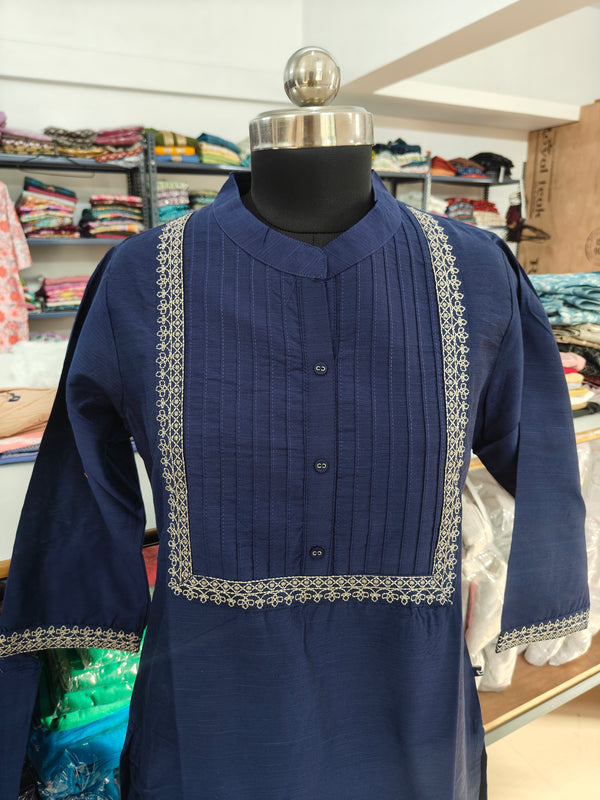 PINTUCK SILK CO-ORD SET