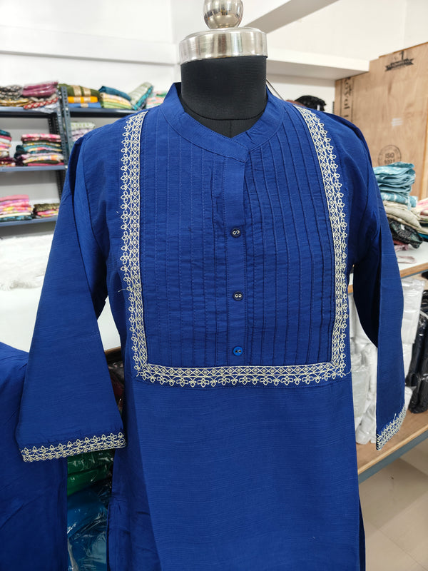 PINTUCK SILK CO-ORD SET