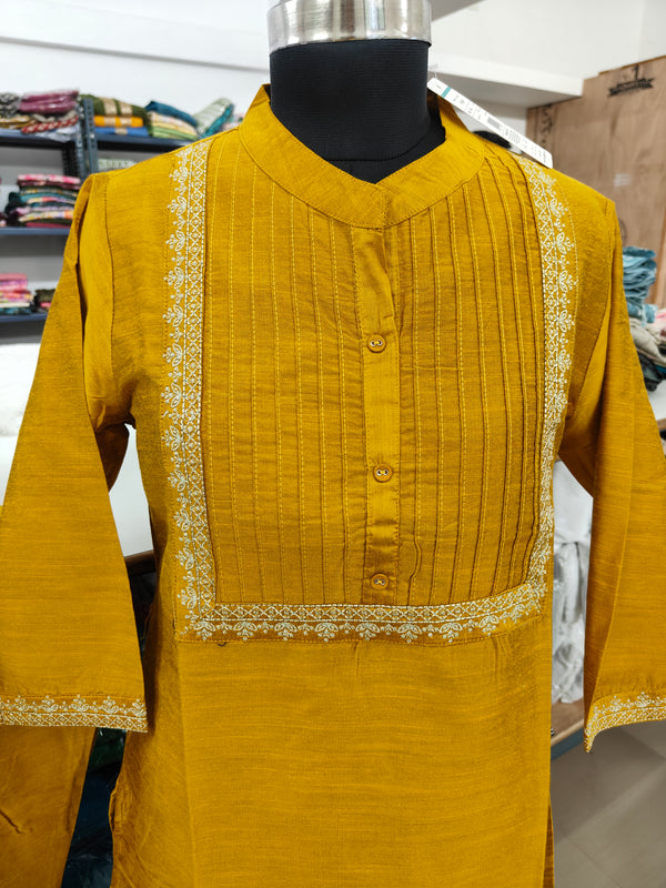 PINTUCK SILK CO-ORD SET