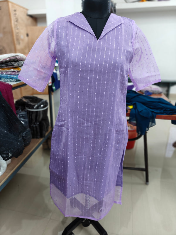 SEQUENCE ORGANZA KURTIS 0022