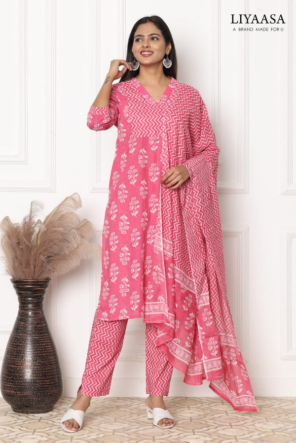 COTTON SALWAR SET
