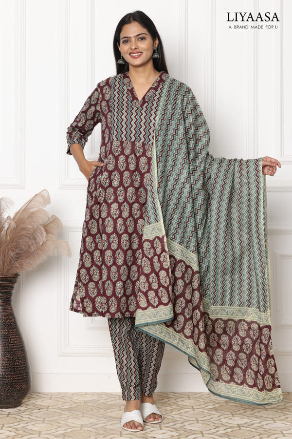 COTTON SALWAR SET