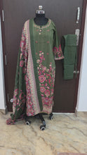 GREEN HANDWORK PREMIUM JAIPUR COTTON SALWAR SETS 0537