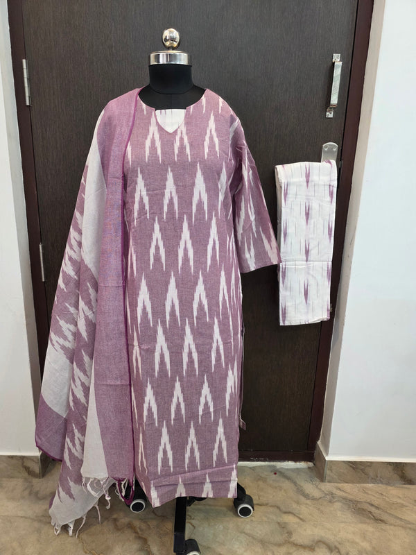 PREMIUM IKKAT COTTON SALWAR SETS 0539
