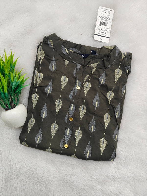 OFFICE WEAR LONG LENGTH KURTIS 0488