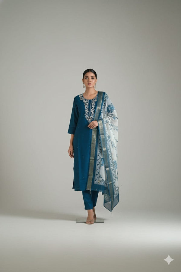 PREMIUM BERLIN SILK 3 PCS SALWAR SETS 0522