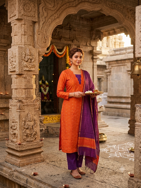 PREMIUM RAW SILK SALWAR SETS 0653