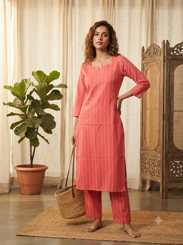 HANDLOOM COTTON CO-ORD SETS 0606