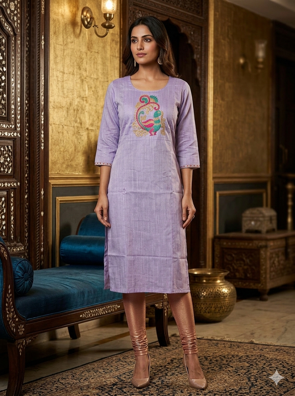 EMBROIDERY FUNCTIONAL WEARS KURTIS 0530