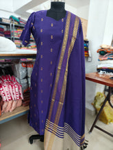 PREMIUM RAW SILK KURTI +GRAND DUPATTA 0495