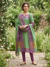 PREMIUM KANCHI COTTON KURTI + DUPATTA 0479