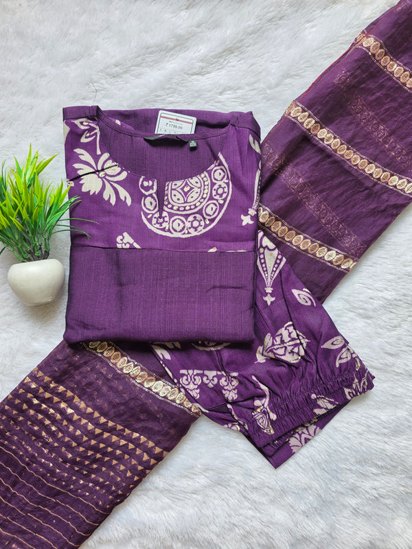 BUDGET FRIENDLY VATICAN SALWAR SETS /0566