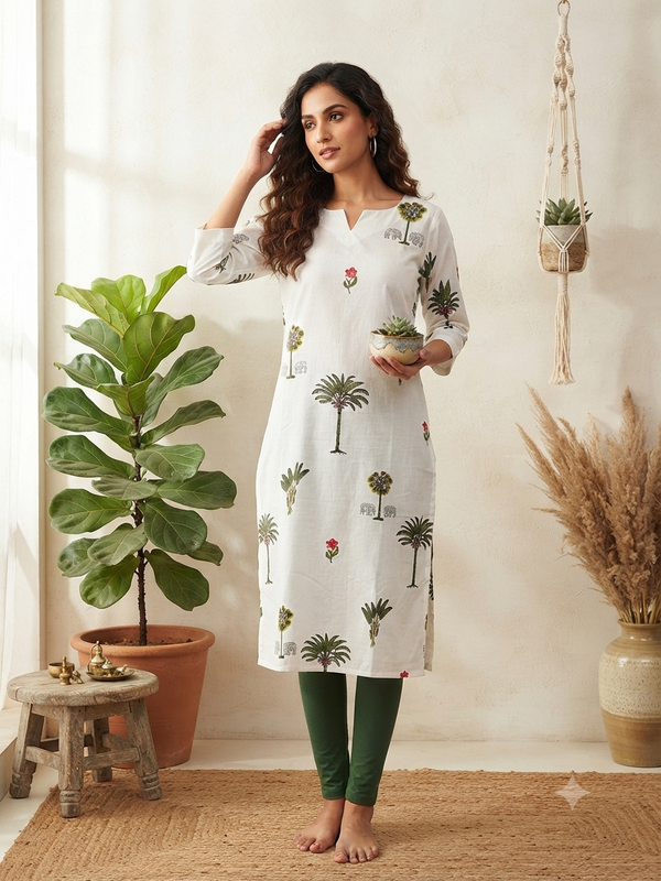 SOFT COTTON KURTIS 0554