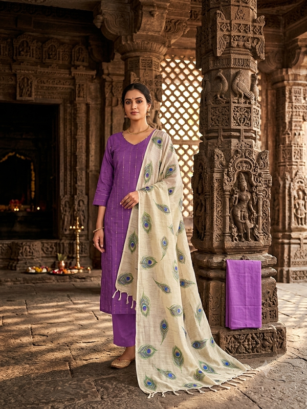 PREMIUM RAW SILK SALWAR SETS 0585
