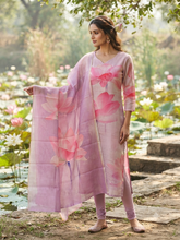 PREMIUM TUSSAR SILK KURTI +DUPPATTA 0569