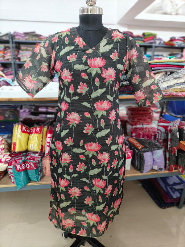 BUDGET FRIENDLY TISSUE KURTIS 0472