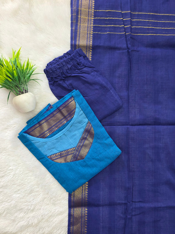 PREMIUM MANGALGIRI COTTON SALWAR SETS 0587