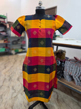 PREMIUM MULTI COLUR RAW SILK KURTIS 0514
