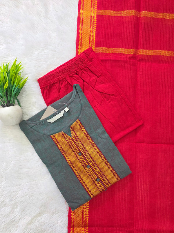 PREMIUM MANGALGIRI COTTON SALWAR SETS 0588