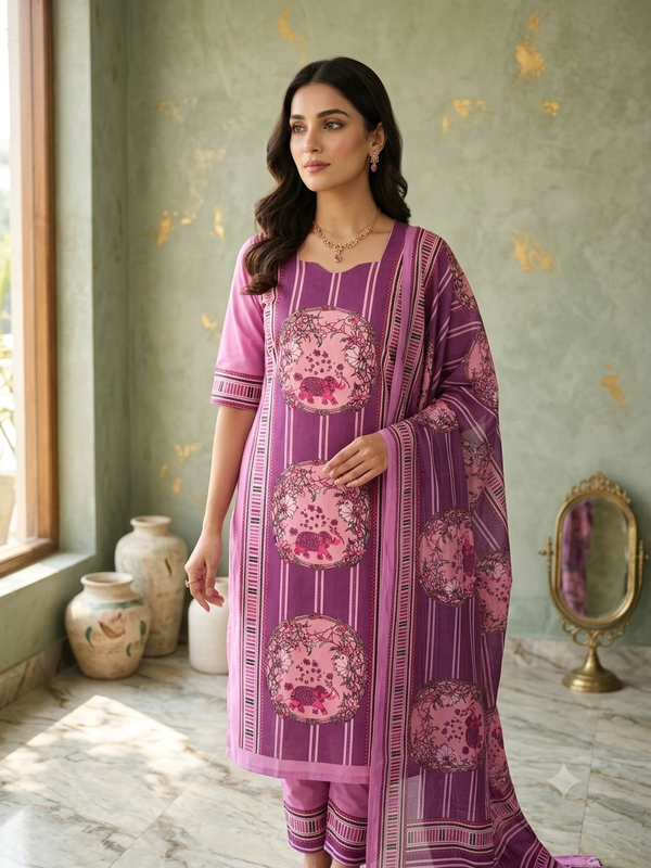 KALAMKARI THEMED SALWAR SETS 0541