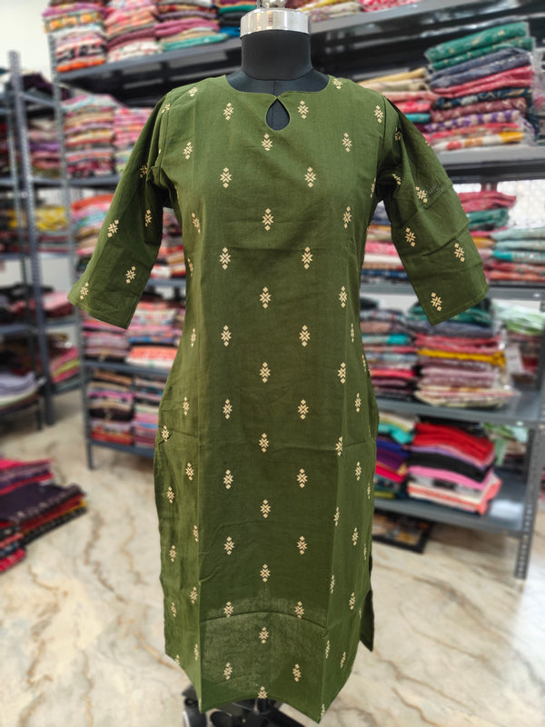 PREMIUM FLEX COTTON  KURTIS 0463