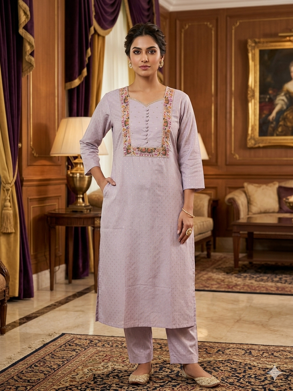 PREMIUM SOFT SILK CO-ORD SETS 0542