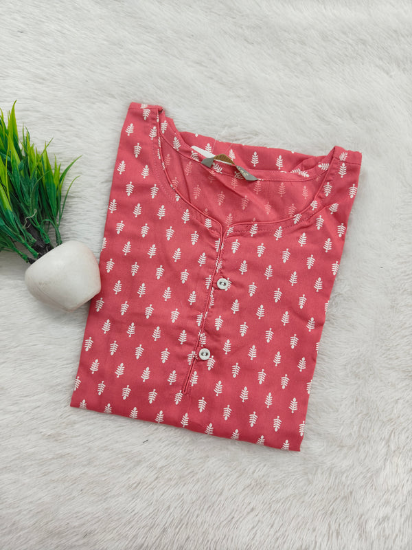 BUDGET FRIENDLY OFFICE/COLLEGE WEAR KURTIS 0500