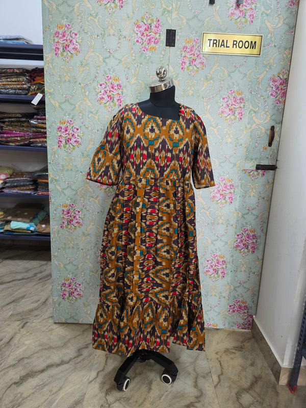 COTTON MAXI DRESS 0550