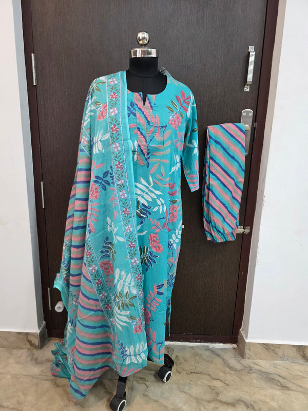 PREMIUM CAMBRIC COTTON SALWAR SETS 0567