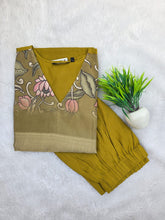 BERLIN SILK WITH ORGANZA PATCH WORK CO-ORD SETS 0532