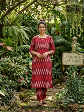 POCHAMPALLY IKKAT COTTON CO-ORD SETS 0590