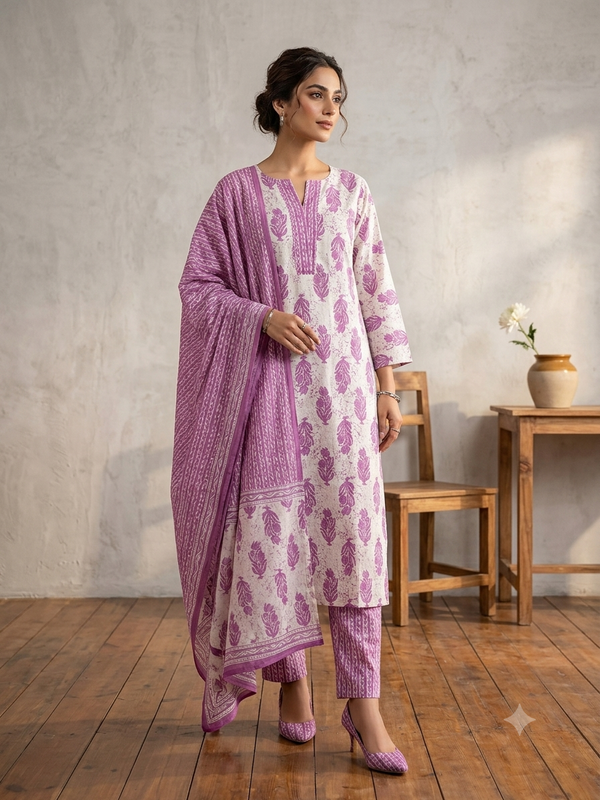 60*60 COTTON SALWAR SETS 0597