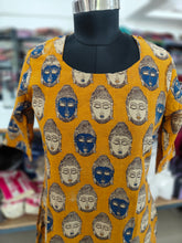 HAND PRINTED KALAMKARI COTTON KURTIS 0482