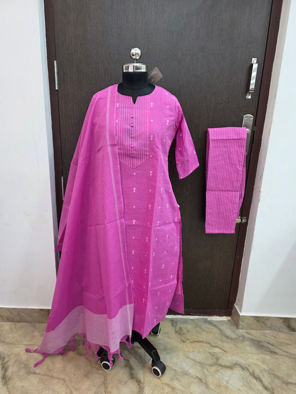 PREMIUM HANDLOOM COTTON SALWAR SETS 0333