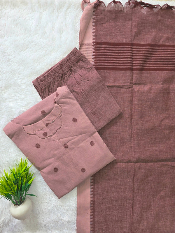 PREMIUM HANDLOOM COTTON SALWAR SETS 0444