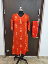 WARLI THEMED CAMBRIC COTTON CO-ORD SETS 0548