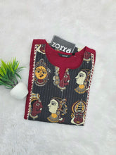 KALAMKARI THEMED BERLIN SILK KURTIS 0615
