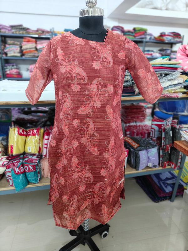 BUDGET FRIENDLY TISSUE KURTIS 0472