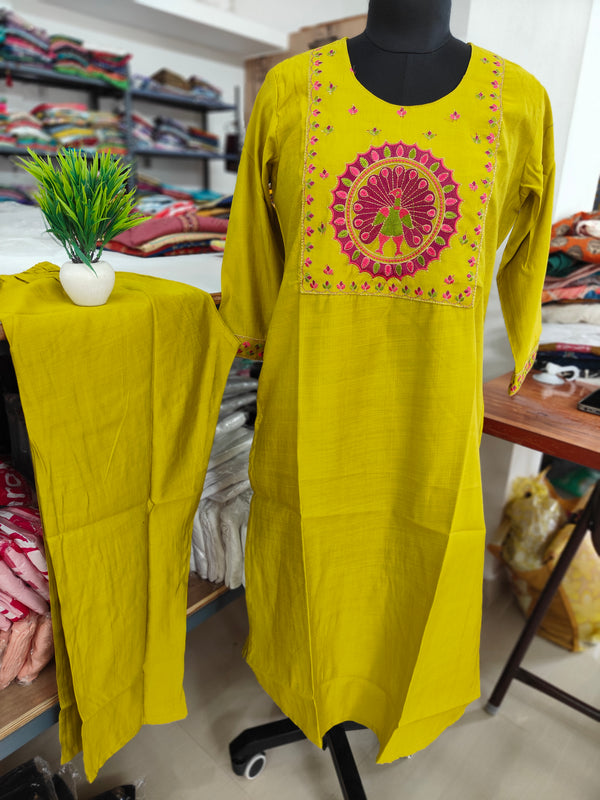 PREMIUM VATICAN SILK ETHNIC WEAR SETS 0494