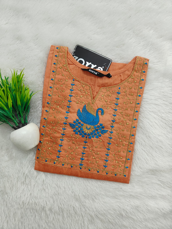 EMBRODIERY OFFICE /COLLEGE WEAR KURTIS 0456