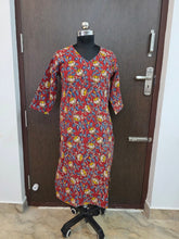HAND CRAFTED PREMIUM KALAMKARI KURTIS 0482