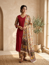 PREMIUM KALAMKARI COTTON SALWAR SETS / 0564