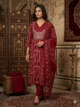 LILY PREMIUM VATICAN SILK ETHNIC SALWAR SET 0541