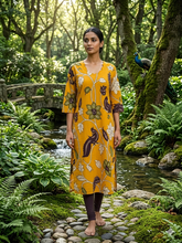 HAND PRINTED KALAMKARI KURTIS 0482