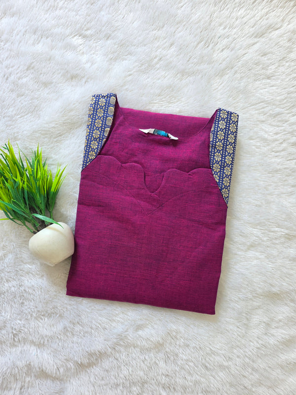 TRADITIONAL MANGALGIRI COTTON KURTIS 0568